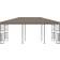 vidaXL Gazebo 6x3 m