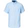 Gant Regular Fit Short Sleeve Linen Shirt - Capri Blue