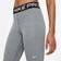 Nike Pro Mid Rise Leggings Women - Gunsmoke/Heather/Black/White