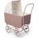 by Astrup Doll Pram Retro Rattan Rose