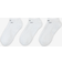 Nike Everyday Cushioned No-Show Socks 3 Pack - Unisex - White