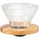 Hario V60 Glass Dripper 02 - Olive Wood