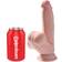 Pipedream King Cock Plus Triple Density Swinging Balls Dildo 21 cm Vaalea iho