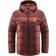 Haglöfs Bield Down Hood Jacket Women - Maroon Red