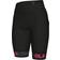 Ale Solid Traguardo Shorts Women - Black/Fluro Pink