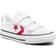 Converse Varsity Canvas Easy-On Star Player Low Top - White/University Red/Blue