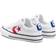 Converse Varsity Canvas Easy-On Star Player Low Top - White/University Red/Blue