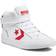 Converse Pro Blaze Strap Varsity Leather Hi - White/University Red/Blue