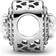 Pandora Charm urs Nivelés Scintillant Timeless Argent