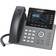 Grandstream GRP2615 VoIP-telefoon met beller-ID/wachtstand mogelijkheid tot 3-wegsgesprek