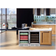 Temptech WFQ60SCS Sølv, Hvid