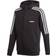 Adidas Boy's Essentials-3-Stripes Hoodie - Black/White (GQ8900)