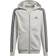 Adidas Boy's Essentials-3-Stripes Hoodie - Medium Grey Heather/Black (GQ8903)