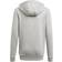 Adidas Boy's Essentials-3-Stripes Hoodie - Medium Grey Heather/Black (GQ8903)