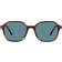 Ray-Ban JOHN Gafas de sol Habana a Rayas Montura Azul Lentes 53-18