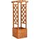 vidaXL Trellis Planter with Arch 39x49x130cm