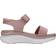 Skechers D'LUX Walker-New Block Mujer - Blush Mesh