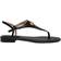 Polo Ralph Lauren Ellington Burnished Leather Sandal Black Female