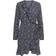 Only Onlcarly L/S Wrap Dress - Night Sky