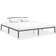 vidaXL Metal 63cm Sengeramme 200X200cm