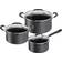 Tefal Jamie Oliver Quick & Easy Cookware Set with lid 6 Parts