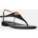 Polo Ralph Lauren Ellington Burnished Leather Sandal Black Female