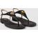 Polo Ralph Lauren Ellington Burnished Leather Sandal Black Female