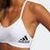 Adidas All Me Light Support Training Bra - White/Black