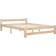 vidaXL Solid Pine 55cm Sengeramme 120x200cm