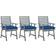 vidaXL 3064452 3-pack Garden Dining Chair