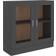 vidaXL 802746 Glass Cabinet 82.5x80cm