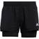 adidas Pacer 3-Stripes Woven Two-in-One Shorts Women - Black/White