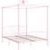 vidaXL Four-Poster 227cm Sengeramme 180X200cm