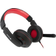 NGS Vox420 DJ Cuffia Gaming Padiglione Nero Rosso