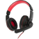 NGS Vox420 DJ Cuffia Gaming Padiglione Nero Rosso