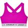 Under Armour Mid Crossback Sports Bra - Pink