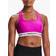 Under Armour Mid Crossback Sports Bra - Pink