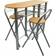 vidaXL 284402 Bargrupp, 1 Bord inkl. 2 Stolar