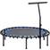 vidaXL Trampoline de Fitness avec Poignée Rebondisseur Trampoline d'Entraînement Trampoline d'Exercice Elastique Maison Intérieur 122 cm