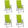 vidaXL 3065385 4-pack Chaise de jardin pour repas