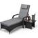 Maze Rattan Florida 104015 Outdoor Lounge Set, 1 Table incl. 1 Chairs