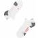 Falke RU5 Invisible Running No Show Socks Women - White/Mix