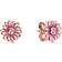 Pandora Daisy Flower Stud - Rose Gold/Transparent