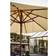 Sirius Krinke Solar Parasol Silver Ljusslinga 96 Lampor 8st