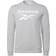 Reebok Identity Big Logo Crew Sweatshirt - Medium Grey Heather/White