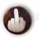 Thumbs Up Up Yours Mugg