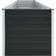 vidaXL Plantenbak Verhoogd 400 x 80 x 45 cm Gegalvaniseerd Staal