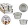 BigBuy Home - Muffin Case 8.5 cm