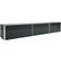 vidaXL Garden Raised Bed Galvanised Steel 480x80x45 cm Marron 80x480x45cm