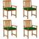 vidaXL 3061234 4-pack Director's Chair, Garden Dining Chair